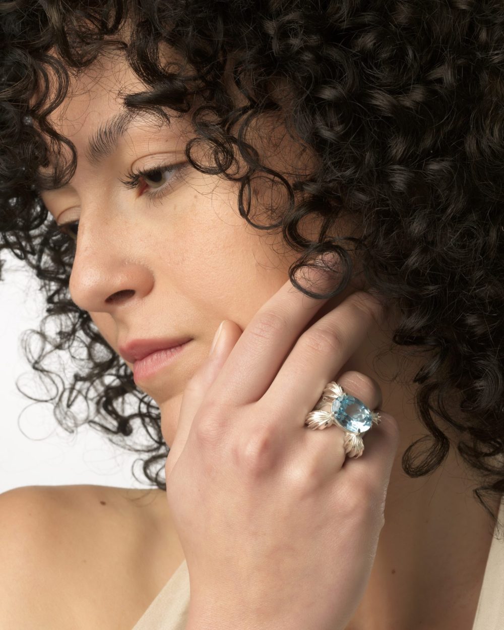 Lotus Topaz ring - Image 4