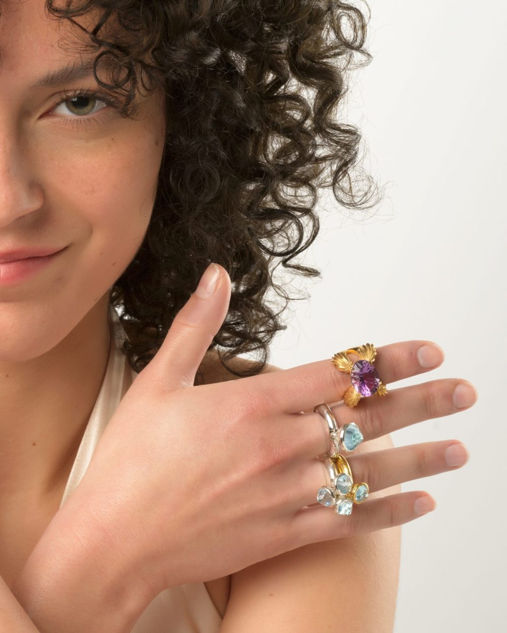 Lotus Amethyst ring - Image 5