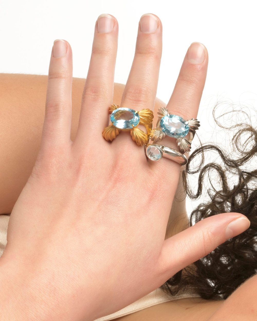 Lotus Topaz ring - Image 5
