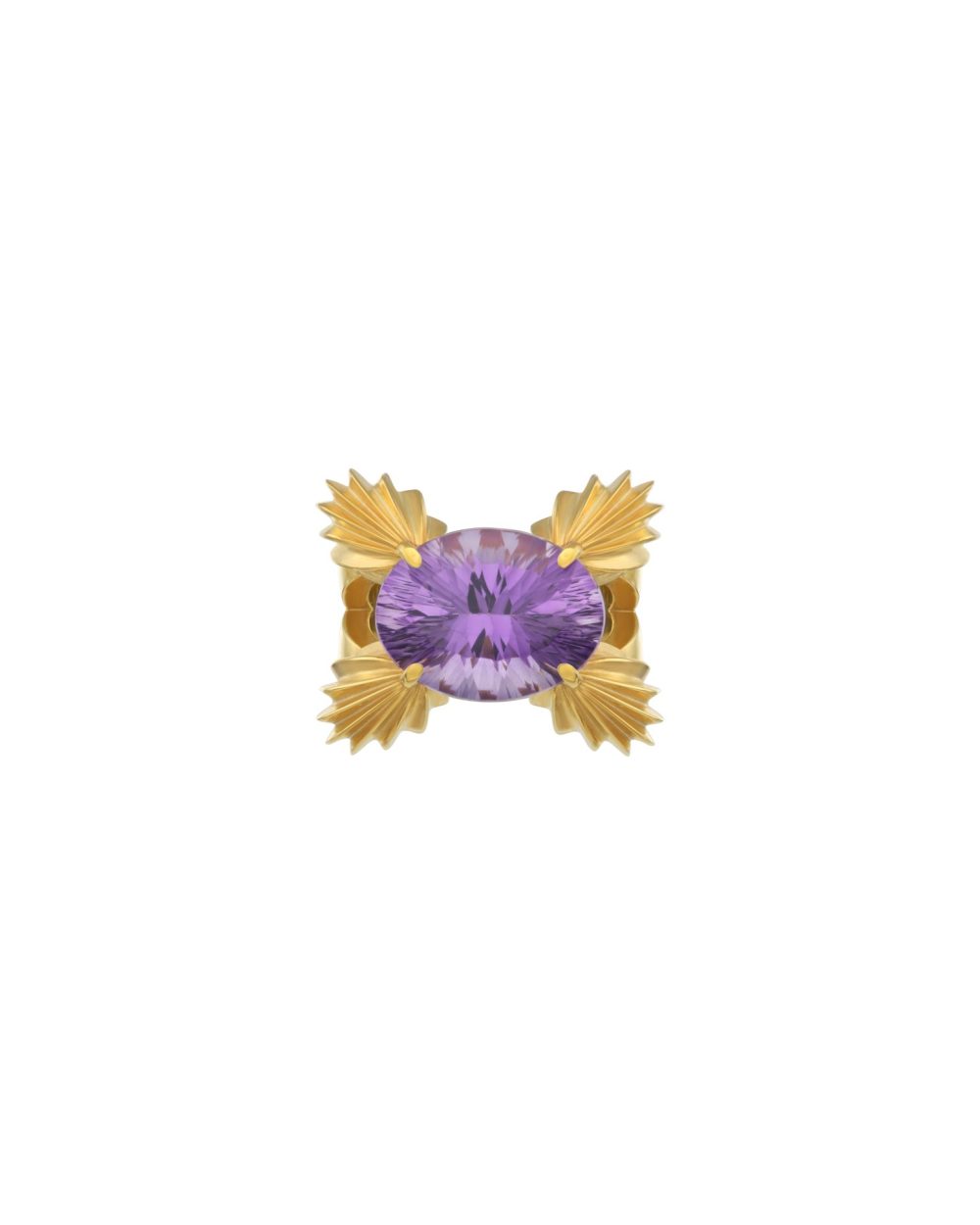Lotus Amethyst ring - Image 3